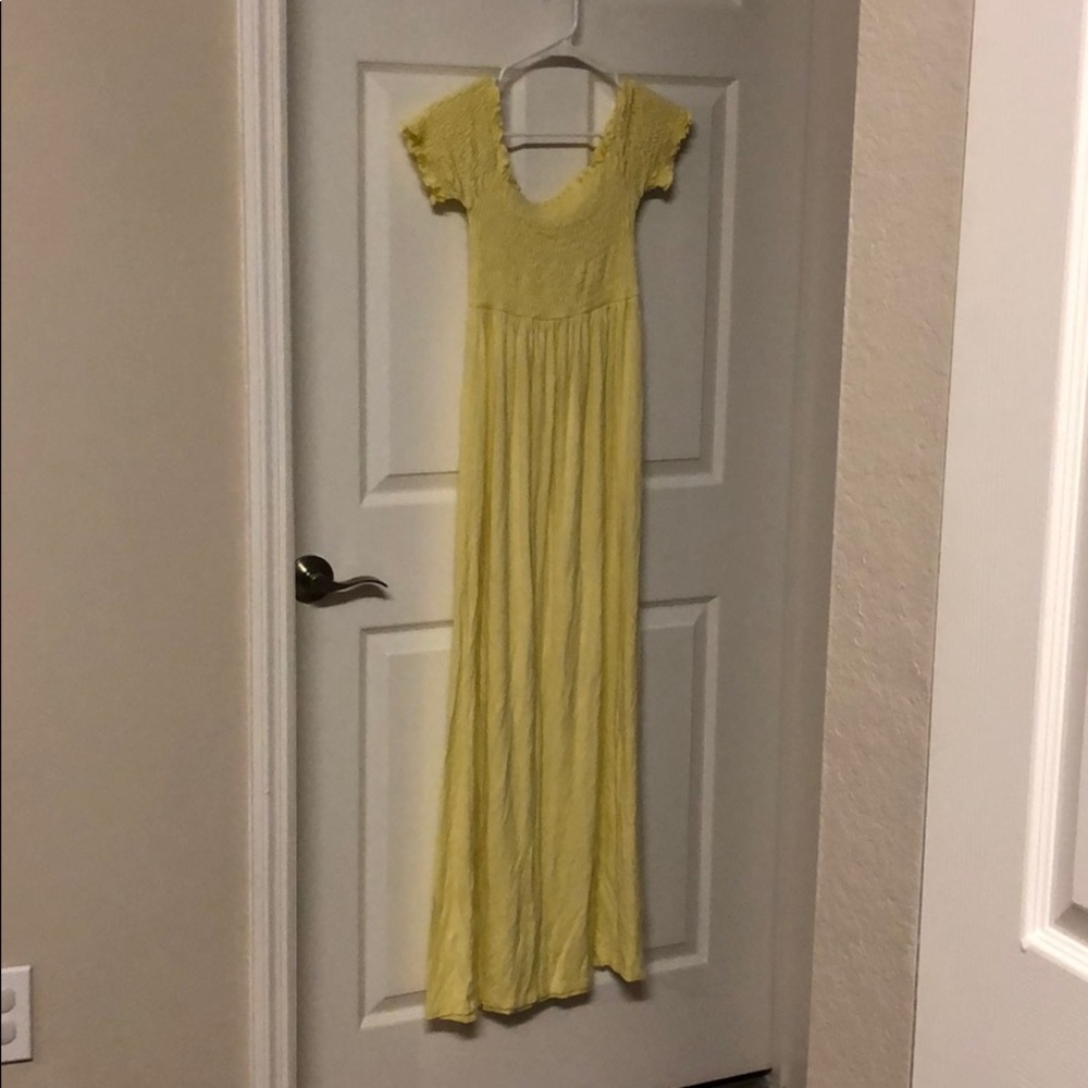 ASOS off shoulder maxi dress!